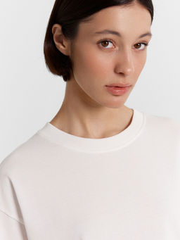 Футболка женская белая оверсайз белый 112950 - Mark formelle фото 5