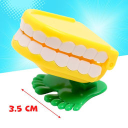 Заводная игрушка Челюсти, прыгает, МИКС - Simaland фото 3