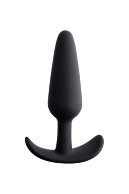 Набор анальных втулок TOYFA POPO Pleasure Eridani, силикон, черный, 3 шт.