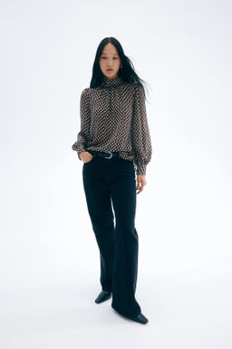 Stand-collar blouse - H&m фото 7