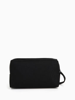 Цена за 2 шт. Косметичка дорожная на молнии, маленькая, с ручкой, чёрная