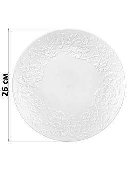 Набор тарелок 2 пр. 26*26*2,5 см Цветущая сакура, фарфор - Elan gallery фото 2