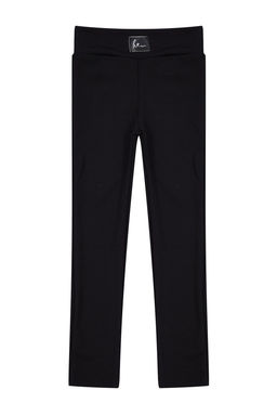 Siyah K?z Cocuk Basic Orme Tayt TKDSS24TA00008 - Trendyolmilla фото 5