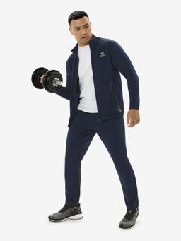 Спортивный костюм KELME Knit Jacket Suit Dark Blue