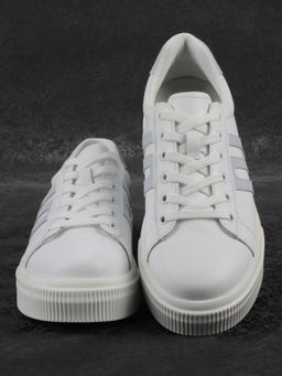 03-YC380-1 WHITE Кроссовки женские (натуральная кожа)