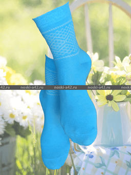 Цена за 10 пар. ЮстаТекс носки женские 2с15 СПОРТ ассорти 23-25 - Юста-текс фото 120