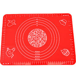 30495-1 Коврик силикон 38х28см.красный MB (х72) - Mayer&boch фото 2