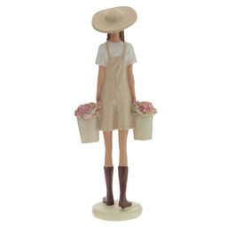 Фигурка декоративная Девушка, L10,5 W6,5 H25,5 см - Remeco фото 4