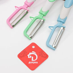 Цена за 4 шт. Овощечистка Ритм, 18 см, цвет МИКС - Simaland фото 5