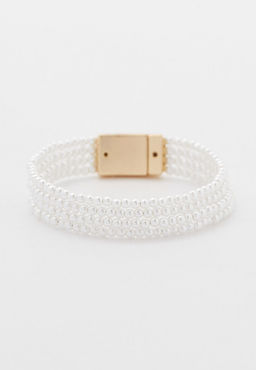 Браслет с магнитной застежкой из сплава золотистого цвета - Модные истории фото 3