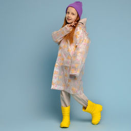 Дождевик детский Мишка (125-155 см)