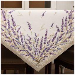 ДОРОЖКА НА СТОЛ ДУША ПРОВАНСА, 45Х188СМ, БЕЖЕВЫЙ, 100 - Lefard фото 3