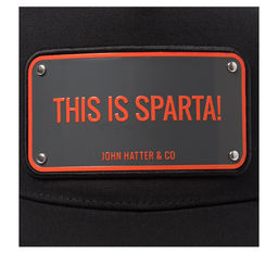 Бейсболка JOHN HATTER арт. 1-1051-U00 This Is Sparta! (черный)  фото 4