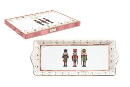 Блюдо прямоугольное Щелкунчик, 35 х 14,5 см