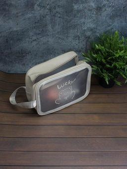 Косметичка "Lucky bear", gray (18х25х11 см)