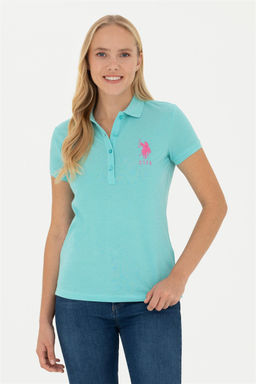 Женская мятная базовая футболка Неожиданная скидка в корзине