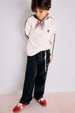 %100 Pamuk Loose Fit Standart Pa_a Gabardin Pantolon Erkek _ocuk - Defacto фото 2