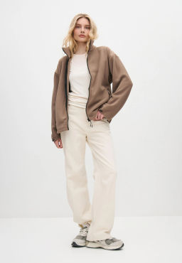 Толстовка oversize 26234-545 флис - Avese фото 25