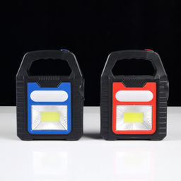 Фонарь ручной аккумуляторный, 10 Вт, 1200 мАч, зарядка телефона, солнечная батарея, 3 режима - Simaland фото 4