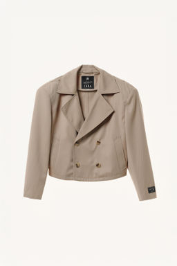 TRENCH CORTO BOXY FIT WILLY CHAVARRIA X ZARA / Arena фото 4