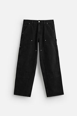 CARPENTER STRAIGHT-LEG JEANS - Zara фото 17