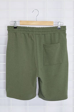 Haki Regular/Normal Kesim Yaz? Bask?l? Sort&Bermuda TMNSS24SR00056