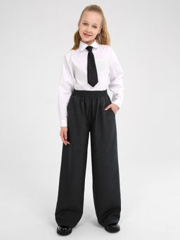 Брюки-палаццо для девочек - Синий мир фото 2