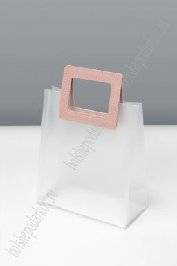 Пакет подарочный 16*18,6*8 см (12 шт) SF-8122, розовый