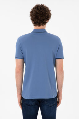 Erkek Slim Fit Polo Yaka Koyu Mavi Basic Ti__rt Sepette S_rpriz _ndirim - U.s. polo assn фото 6