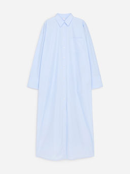 Vestido camisero de algod?n