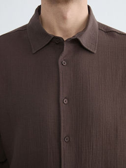 Regular Fit M?slin Erkek G?mlek