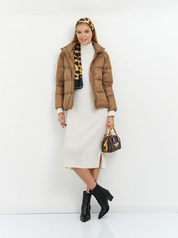 Пуховик женский стеганый укороченный - Glenfield фото 2