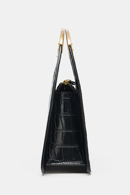 CITY BAG WITH METAL HANDLE - Zara фото 12