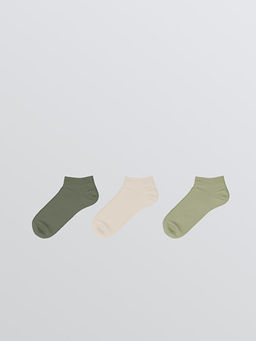 Kad?n D?z Patik ?orap 3l?