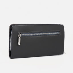 Кошелёк на молнии, цвет серый - Simaland фото 2