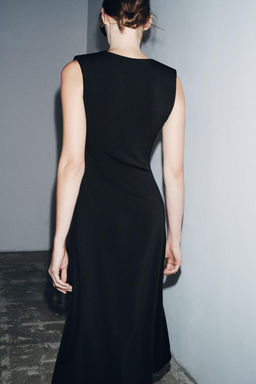 CREPE MIDI DRESS - Zara фото 3