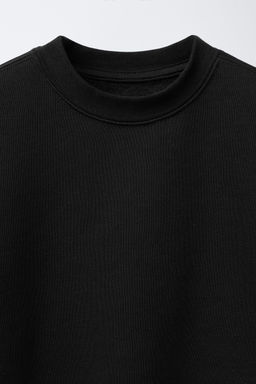 BASIC SWEATSHIRT WITH SLOGAN - Zara фото 3