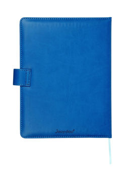 Дневник школьный 1-11 класс, лассе, обложка искуственная кожа синяя, с хлястиком