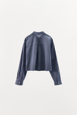 CHECK PYJAMA SHIRT - Zara фото 6