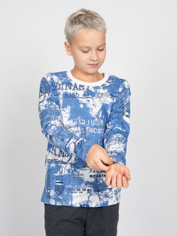 Лонгслив "Марк" индиго