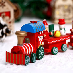 Сувенир «Новогодний поезд», 20 см