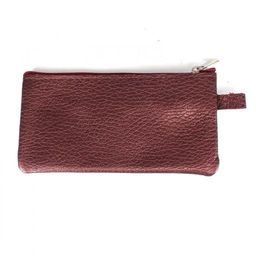 Футляр для ключей Croco-кл-500 (на молнии) натуральная кожа бордо металлик (232) 239928