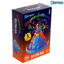 Набор для опытов «Разноцветный вулкан», 5 цветов