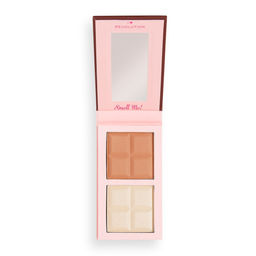 Палетка для контурирования: бронзер и хайлайтер Chocolate Contour Bar Fair 6294232