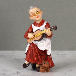 Цена за 2 шт. Фигурка Бабушка/Дедушка 13 см / XY-41 /уп 2/144/ - ГалеонТрейд фото 5