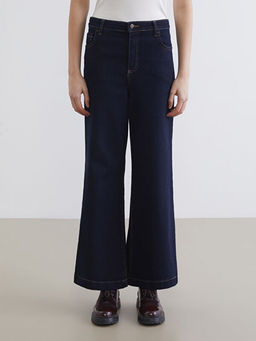 Wideleg Kad?n Jean Pantolon