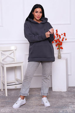 Толстовка с капюшоном, футер с начесом 3-х нитка (878-3) - Плиона фото 7