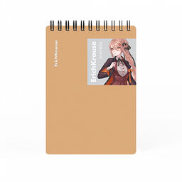 Цена за 4 шт. Блокнот с пластиковой обложкой на спирали ErichKrause Manga, А6, 80 листов, клетка_MIX-PACK  фото 3