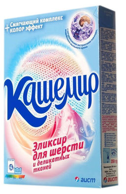 АИСТ Стиральный порошок Кашемир "Эликсир для шерсти и деликатных тканей" кар/п (300г).20