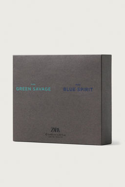 GREEN SAVAGE + BLUE SPIRIT EDT 2X100ML (3.4 FL.OZ) - Zara фото 2